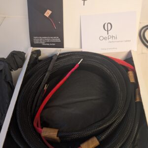 OePhi Transcendence högtalarkabel - 2x1.5m inbyte